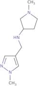 1-Methyl-N-[(1-methylpyrazol-4-yl)methyl]pyrrolidin-3-amine