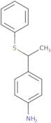 4-[1-(Phenylsulfanyl)ethyl]aniline