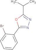 2-(2-Bromophenyl)-5-(propan-2-yl)-1,3,4-oxadiazole