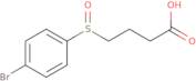 4-(4-Bromobenzenesulfinyl)butanoic acid