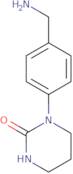 1-[4-(Aminomethyl)phenyl]-1,3-diazinan-2-one