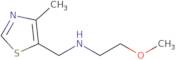 (2-Methoxyethyl)[(4-methyl-1,3-thiazol-5-yl)methyl]amine