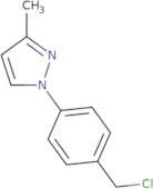 1-[4-(Chloromethyl)phenyl]-3-methyl-1H-pyrazole