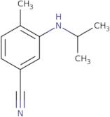 4-Methyl-3-[(propan-2-yl)amino]benzonitrile