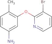 3-[(3-Bromopyridin-2-yl)oxy]-4-methylaniline