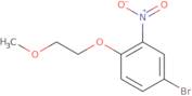 4-Bromo-1-(2-methoxyethoxy)-2-nitrobenzene