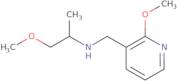 1-Methoxy-N-[(2-methoxypyridin-3-yl)methyl]propan-2-amine