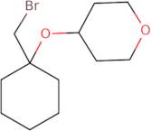 4-{[1-(Bromomethyl)cyclohexyl]oxy}oxane