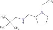 N-[(1-Ethylpyrrolidin-2-yl)methyl]-2,2-dimethylpropan-1-amine