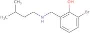 2-Bromo-6-{[(3-methylbutyl)amino]methyl}phenol