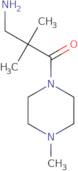3-Amino-2,2-dimethyl-1-(4-methylpiperazin-1-yl)propan-1-one