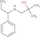 2-Methyl-1-[(1-phenylpropyl)amino]propan-2-ol