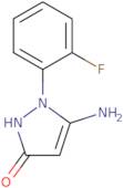 5-Amino-1-(2-fluorophenyl)-1H-pyrazol-3-ol