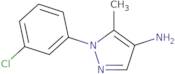 1-(3-Chlorophenyl)-5-methyl-1H-pyrazol-4-amine