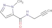 1-Methyl-N-(prop-2-yn-1-yl)-1H-pyrazole-5-carboxamide