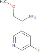 1-(5-Fluoropyridin-3-yl)-2-methoxyethan-1-amine