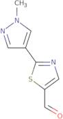 2-(1-Methyl-1H-pyrazol-4-yl)-1,3-thiazole-5-carbaldehyde