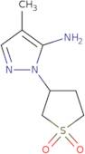 2-(1,1-Dioxothiolan-3-yl)-4-methylpyrazol-3-amine