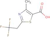 4-Methyl-2-(2,2,2-trifluoroethyl)-1,3-thiazole-5-carboxylic acid