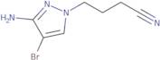 4-(3-Amino-4-bromopyrazol-1-yl)butanenitrile