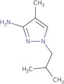 4-Methyl-1-(2-methylpropyl)-1H-pyrazol-3-amine