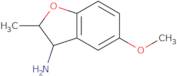 5-Methoxy-2-methyl-2,3-dihydro-1-benzofuran-3-amine