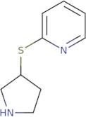 2-Pyrrolidin-3-ylsulfanylpyridine