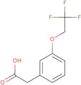 2-[3-(2,2,2-Trifluoroethoxy)phenyl]acetic acid