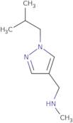 Methyl({[1-(2-methylpropyl)-1H-pyrazol-4-yl]methyl})amine