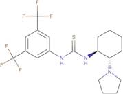 1-[3,5-Bis(trifluoromethyl)phenyl]-3-[(1S,2S)-2-(pyrrolidin-1-yl)cyclohexyl]thiourea