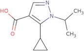 5-Cyclopropyl-1-(propan-2-yl)-1H-pyrazole-4-carboxylic acid