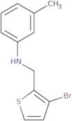 N-[(3-Bromothiophen-2-yl)methyl]-3-methylaniline