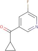 3-Cyclopropanecarbonyl-5-fluoropyridine