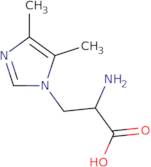 2-Amino-3-(4,5-dimethyl-1H-imidazol-1-yl)propanoic acid