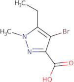 4-bromo-5-ethyl-1-methyl-1H-pyrazole-3-carboxylic acid