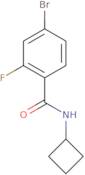 4-Bromo-N-cyclobutyl-2-fluorobenzamide