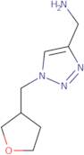 {1-[(Oxolan-3-yl)methyl]-1H-1,2,3-triazol-4-yl}methanamine