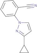 2-(3-Cyclopropyl-1H-pyrazol-1-yl)benzonitrile