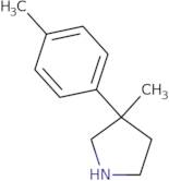 3-Methyl-3-(4-methylphenyl)pyrrolidine