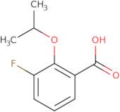 3-Fluoro-2-(propan-2-yloxy)benzoic acid