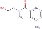 4-Amino-N-(2-hydroxyethyl)-N-methylpyridine-2-carboxamide