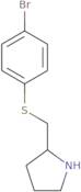 2-{[(4-Bromophenyl)sulfanyl]methyl}pyrrolidine