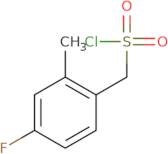 (4-Fluoro-2-methylphenyl)methanesulfonyl chloride