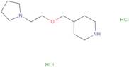 4-((2-(Pyrrolidin-1-Yl)Ethoxy)Methyl)Piperidine Dihydrochloride