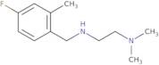 [2-(Dimethylamino)ethyl][(4-fluoro-2-methylphenyl)methyl]amine