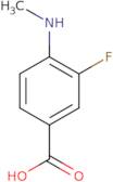 3-Fluoro-4-(methylamino)benzoic acid