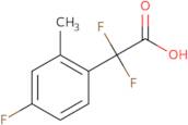 2,2-Difluoro-2-(4-fluoro-2-methylphenyl)acetic acid