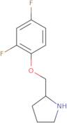2-(2,4-Difluorophenoxymethyl)pyrrolidine