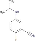 2-Fluoro-5-[(propan-2-yl)amino]benzonitrile