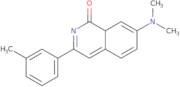 7-(dimethylamino)-3-(m-tolyl)isoquinolin-1(2H)-one